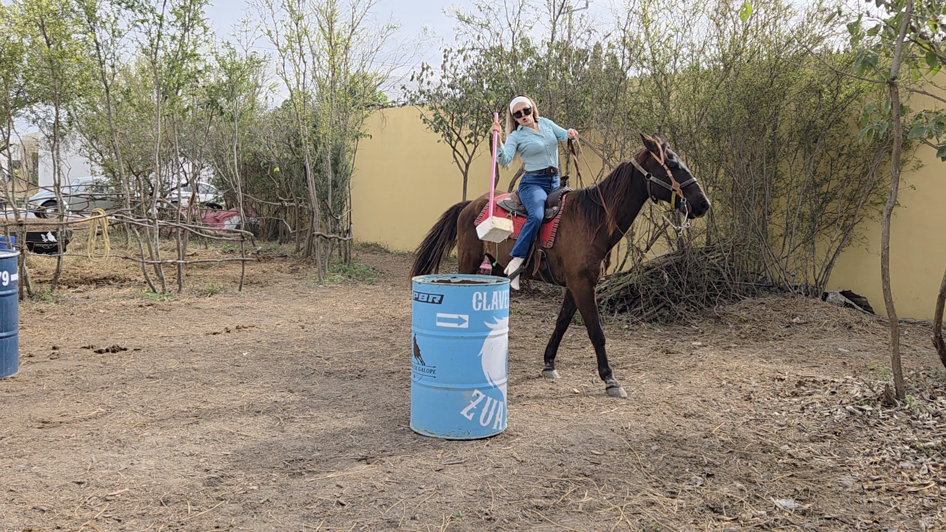 Entrenamiento en Escuadra de Galope